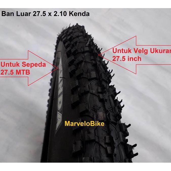 Promo Ban Luar Sepeda 27.5 x 2.10 Kenda Ban Luar Sepeda Kenda 27.5 x 2.10 Diskon