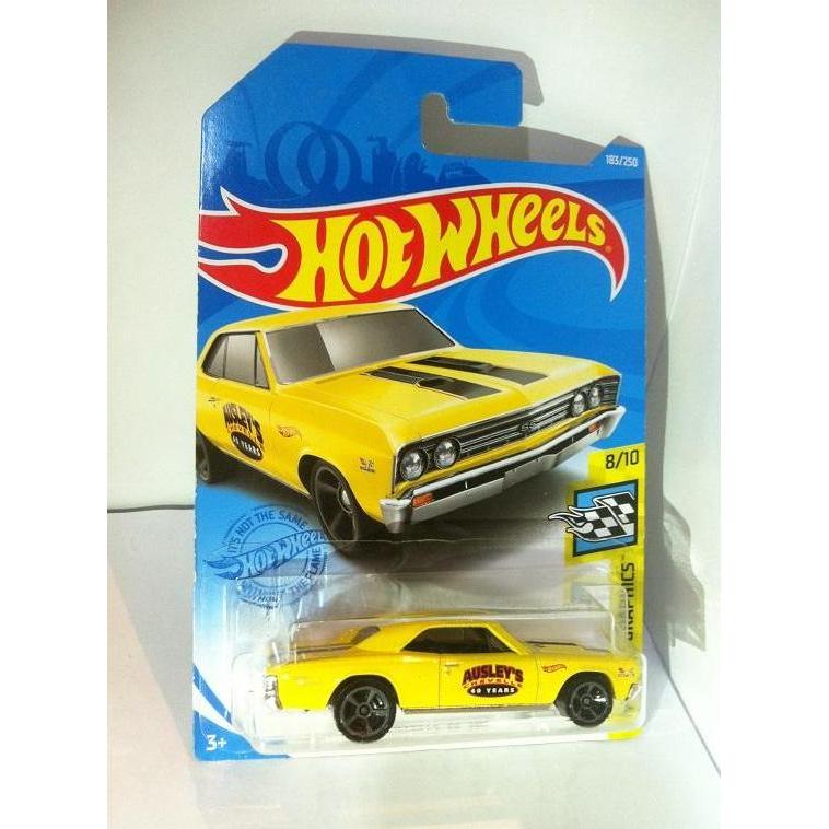 Hot Wheels. 2021 HW Speed Graphics - 67 Chevelle SS 396. Yellow MATTEL