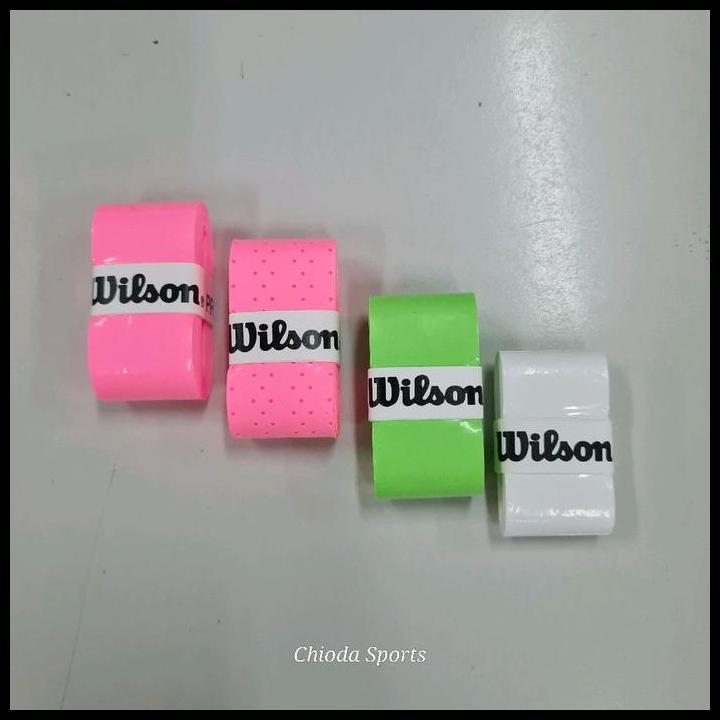 Good Quality Grip Raket Wilson Pro Comfort Overgrip Original Satuan Pegangan Racket Reket Tenis Tenn