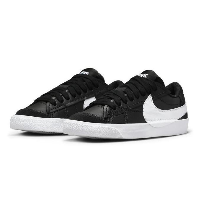 Nike Blazer Low Jumbo Black White Sneakers Wanita