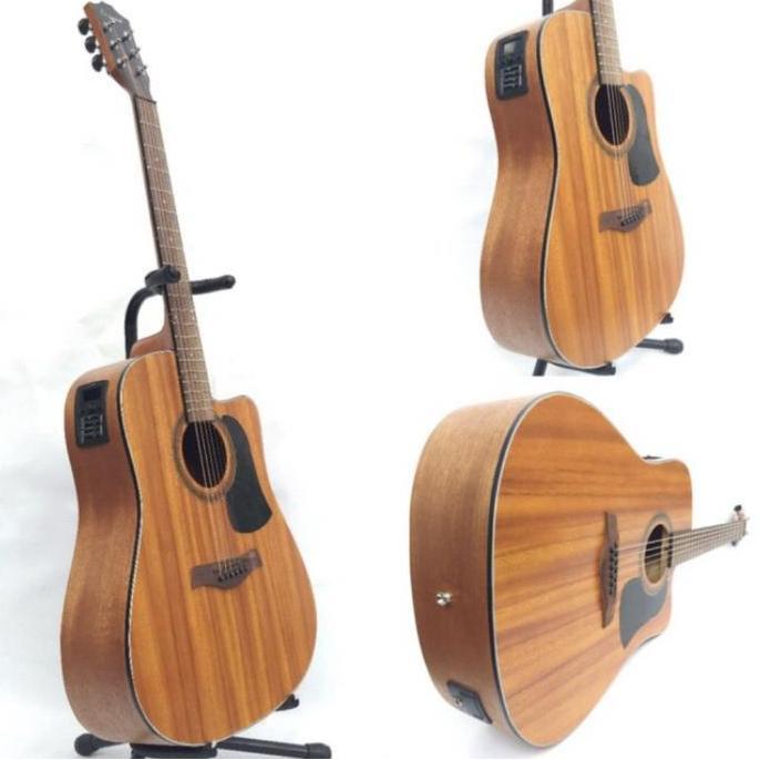 Halmusic- Gitar Akustik Elektrik Cowboy Camwood Iwc 243 Nsk Original Tuner