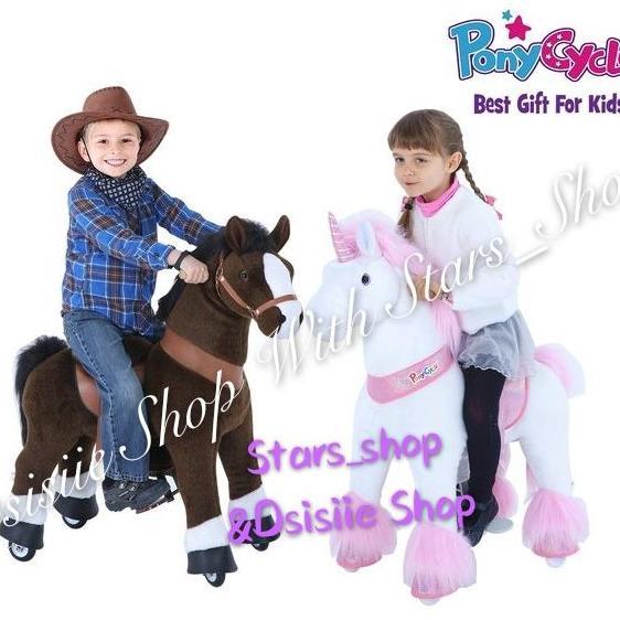 PONY CYCLE RIDE ON UNICORN ZEBRA DONKEY ORIGINAL / MAINAN KUDA KUDAAN KODE 883
