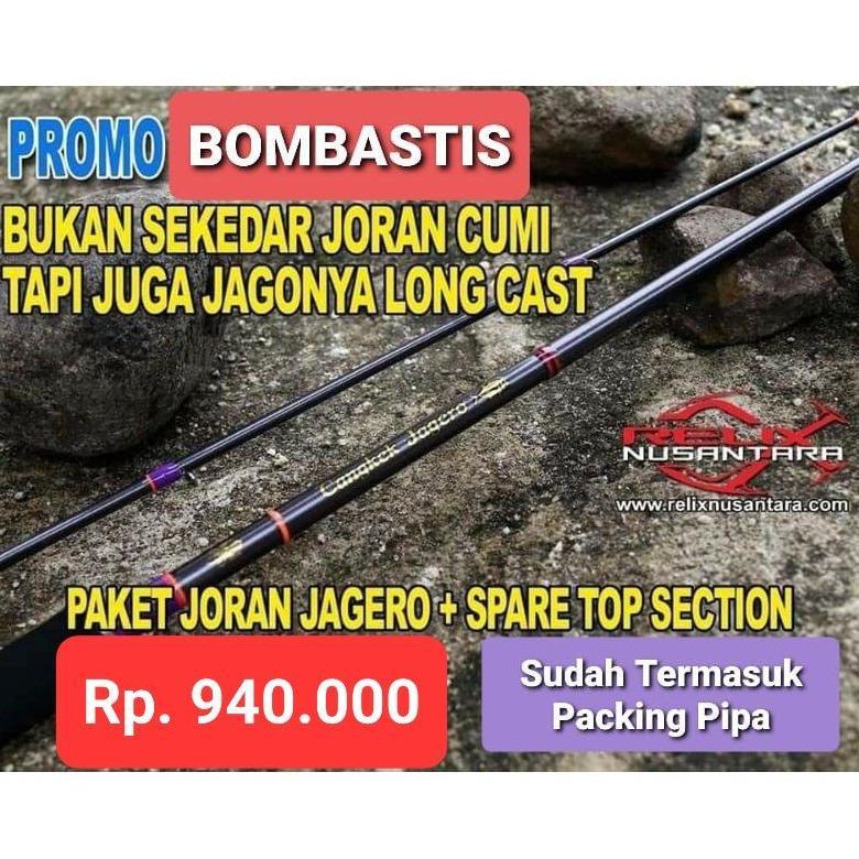 READYGan- Joran cangkek Jagero 802 Relix Nusantara
