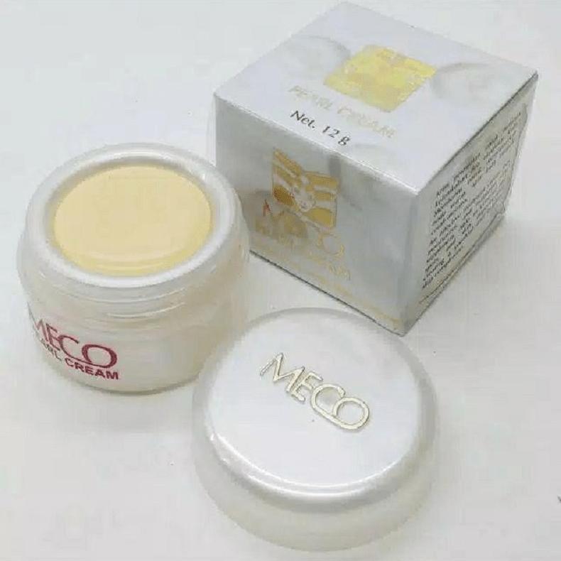 JaminanDonk- MECO PEARL CREAM 12gr - MECO LIGHTENING CREAM ORIGINAL BPOM 6 gr Pemutih wajah