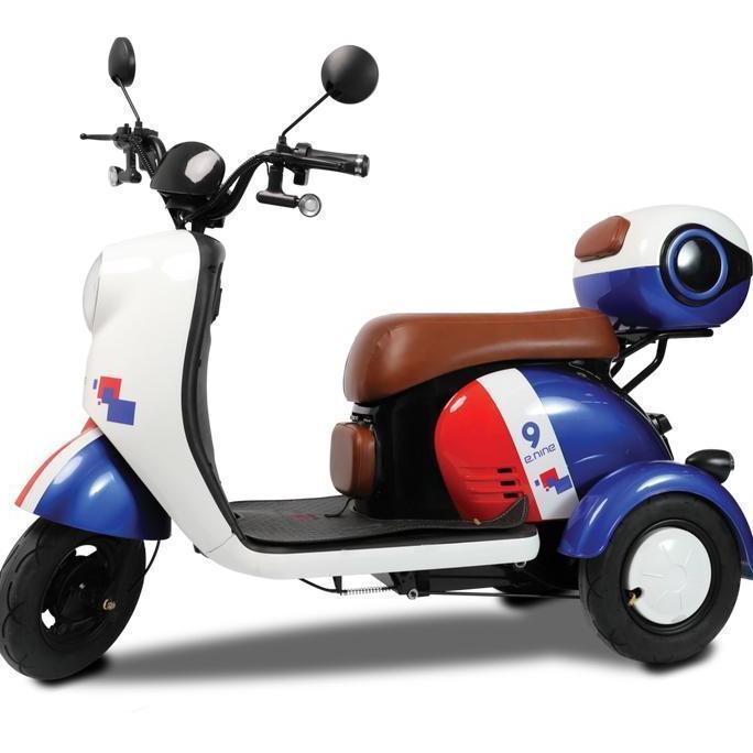 Terlaris Promo Murah Sepeda Listrik Enine Tristar  Roda 3 E-Nine Italy Electric Bike