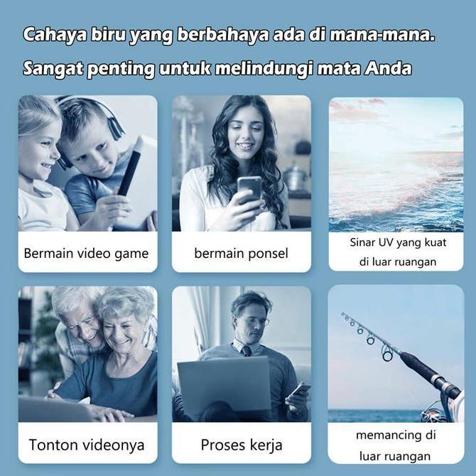 Bisainstan- Gray Pink Lensa Kacamata Antiradiasiblueray Photocromic Abr Pgx Antiuv