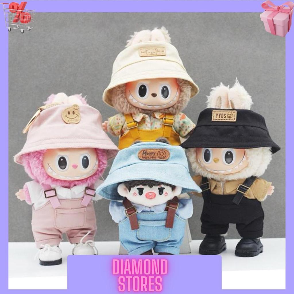 READY  Baju Pakaian LABUBU V1 V2 Branded Chanel LV Lucu Kacamata Tas Boneka UNIK