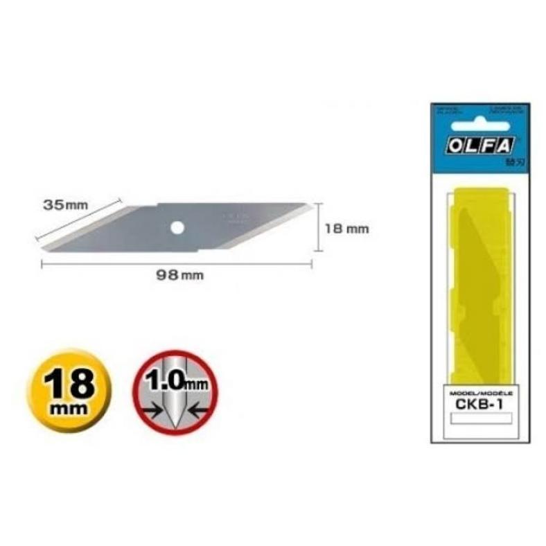 OLFA CKB-1 (isi cutter 2 pcs) new
