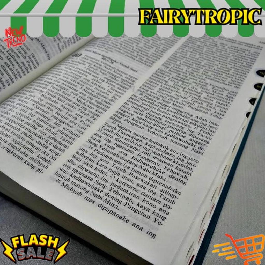 Alkitab Kristen Bahasa Jawa Besar TB 062 LAI Kitab Suci Injil Terlaris