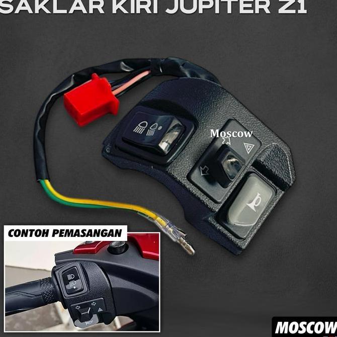 Saklar Holder Kiri Jupiter Z1 Jupiter Z 1 Injeksi Sakalr Hazard Dan On Off Lampu Depan Saklar Biled 