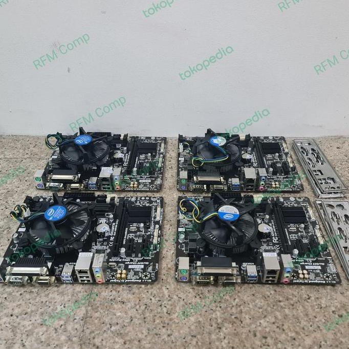 promo Paketan Mainboard H81 + Core i5 4590 + Fan terlaris