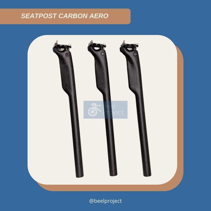 Promo Seatpost Carbon Aero 27.2 mm Diskon
