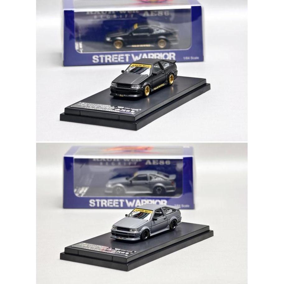 Street Warrior Toyota Ae86 Rwb Rauh Welt Begriff Limited Edition Black Grey Terbaru
