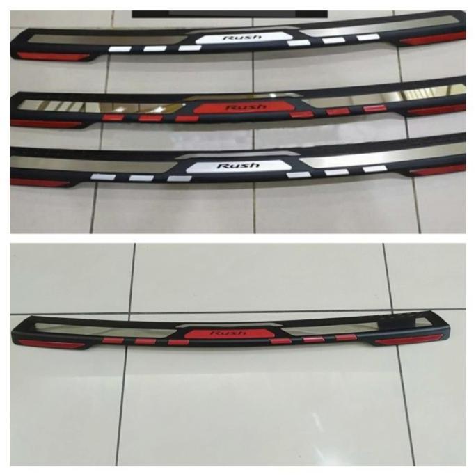 Sill Plate Belakang Mobil All New Rush 2018-2021 Premium