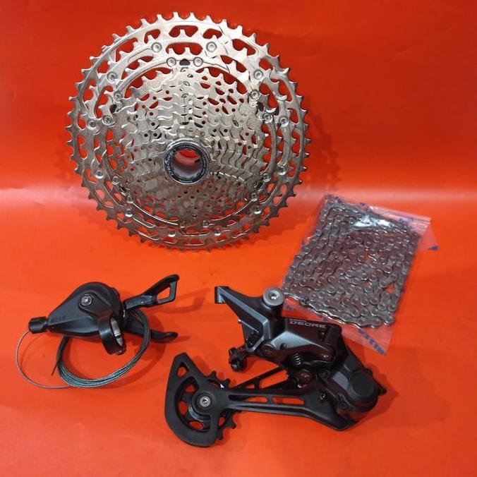Promo New Paket Grupset - Mini Groupset Shimano Deore 11 Speed 51T Diskon