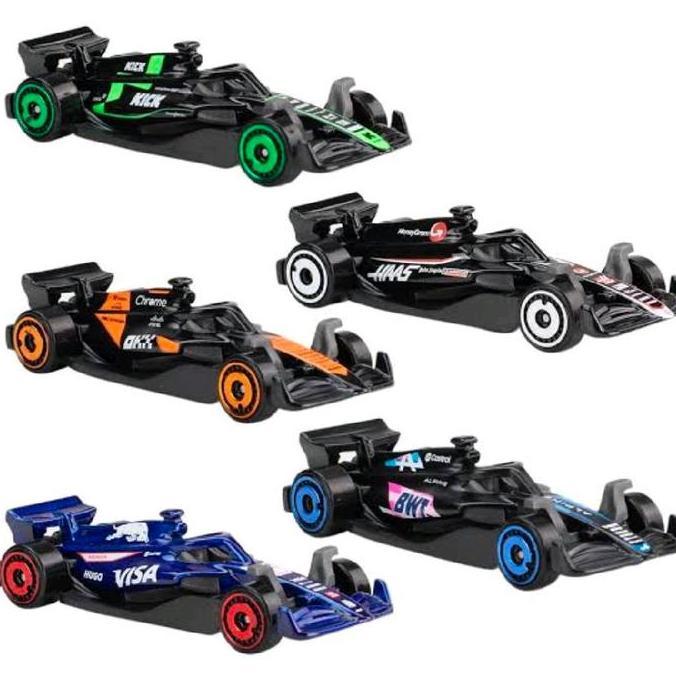 Hot Wheels Formula One Eceran (Loose) Dari F1 5 Pack (Harga Untuk 1 Pcs) - Hot Wheels 5 Pack Formula