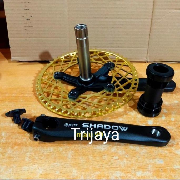 Promo Crankset Syte Shadow 53/56/58 t HT 2 Syte Diskon