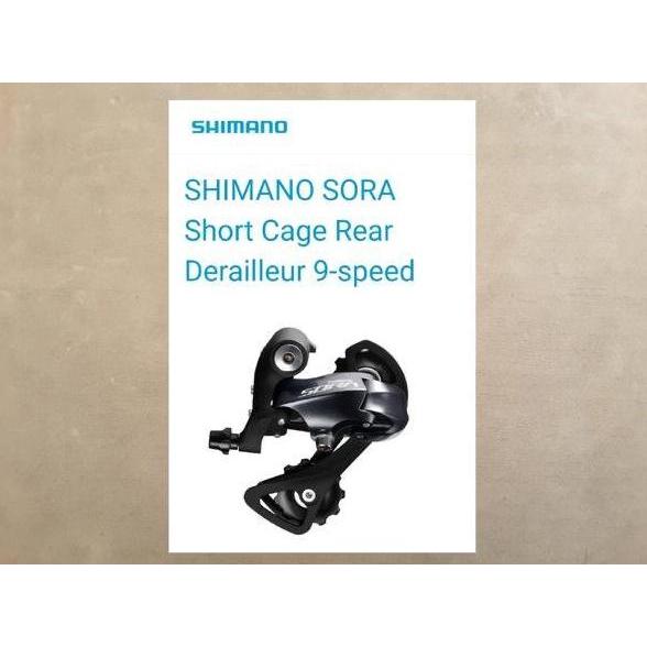 Promo Shimano Sora Rear Derailleur - RD SORA SHORT CAGE Diskon