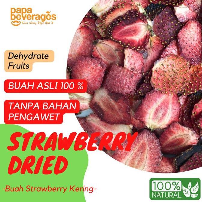 DRIED STRAWBERRY (BUAH STRAWBERRY KERING)