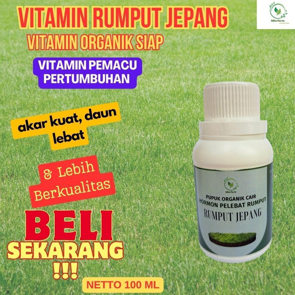 Promo Murah Pupuk Organik Cair Penyubur Tanaman Rumput Jepang. Pupuk Organik Cair Pemicu Warna Rumpu