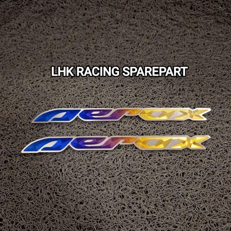 emblem eblem stiker logo titan body aerox aerox 155 original vietnam