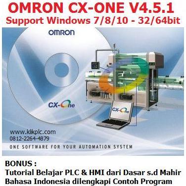 PLC SOFTWARE OMRON| CX-ONE V4.3 FULL ORIGINAL DAN TERPERCAYA