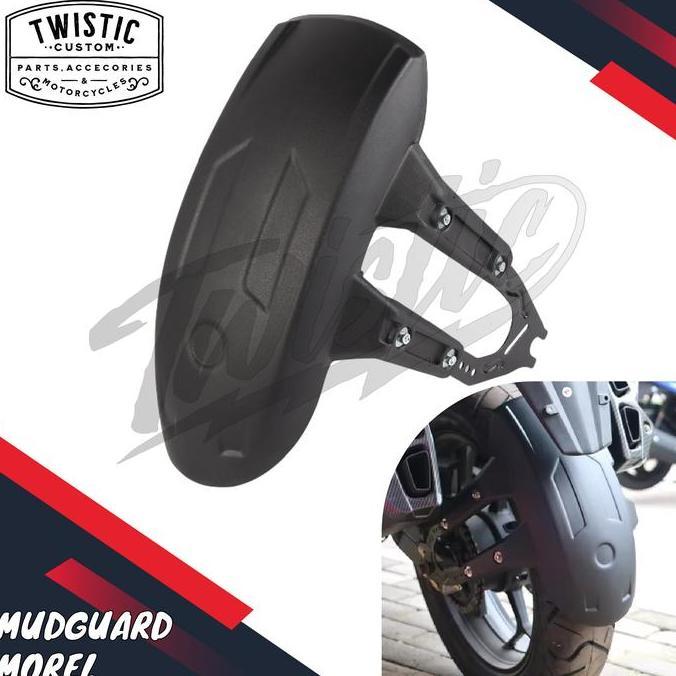 SPAKBOR MUDGUARD MOREL FENDER COVER CIPRATAN AIR BELAKANG ANTI NYIPRAT MOTOR CUSTOM CAFERACER SCRAMB