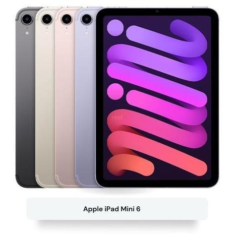 Best- iPad Mini 6 7 2021 2024 8.3" Inch 64GB 128GB 256GB 512GB Wifi Cell Space Gray Purple Starlight