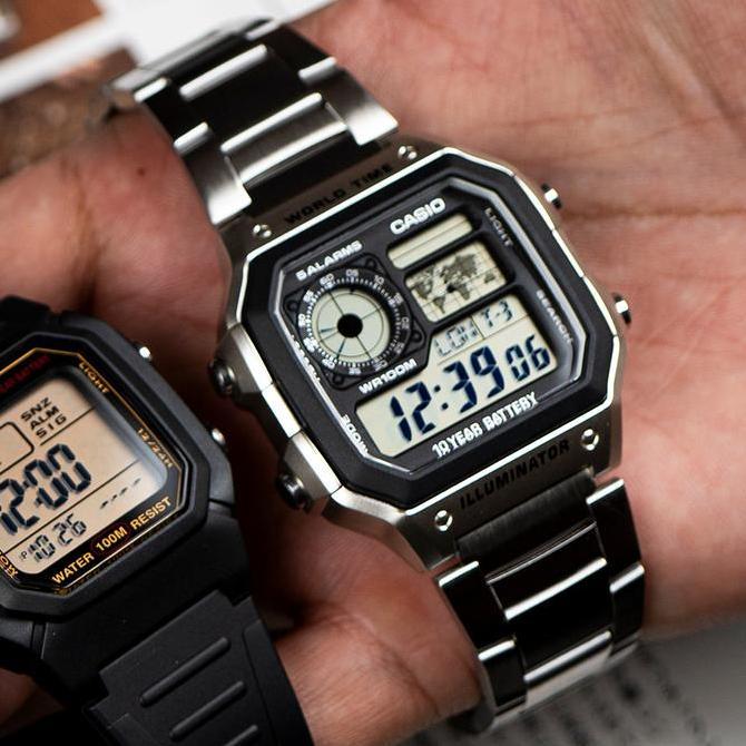 New- Casio General Ae-1200Whd-1Avdf Ae-1200Whd Ae-1200 Ae1200Whd Ae 1200Whd Watches