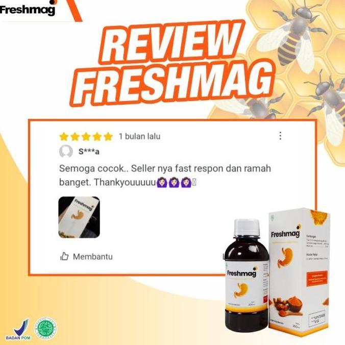 Healt- Freshmag Madu Herbal Untuk Lambung