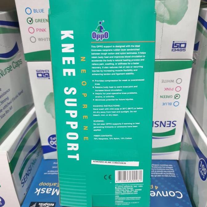 Xocy- Deker Lutut Kesehatan Knee Support Oppo 1022 Dekker Lutut Terapi Sakit