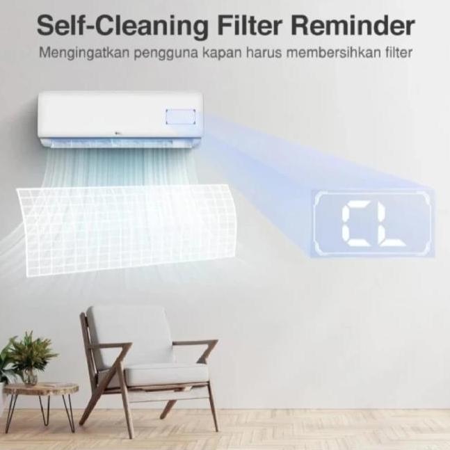 Brrrr- Tcl Ac Low Watt 0,5 /Ac Tcl 1/2 Pk Low Watt Fast Cooling Baru Bergaransi