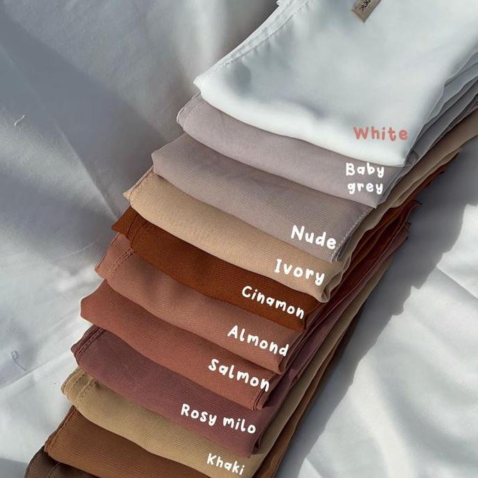 New- Poly Square By Dippew Hijab Segiempat | Hijab Wanita Daily Fashion