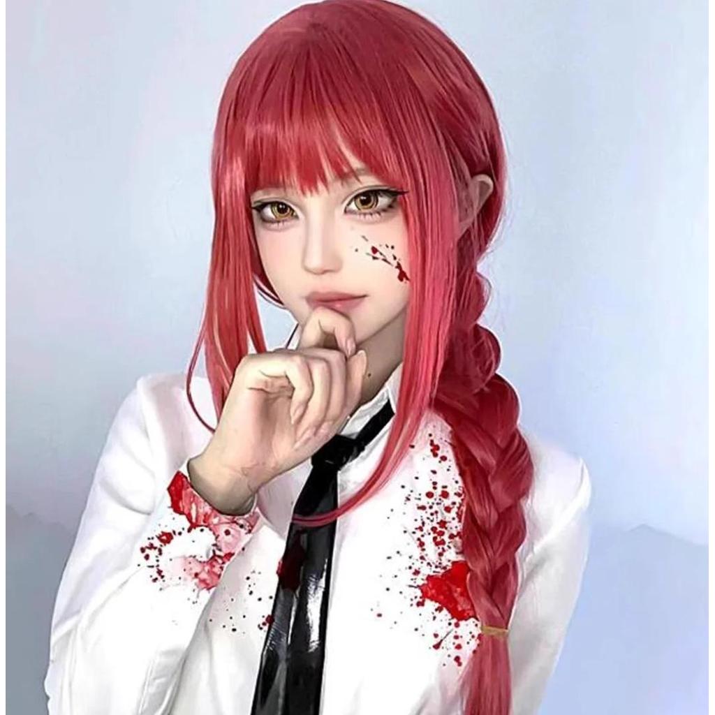 Makima Wig Cosplay Women  Anime party wig