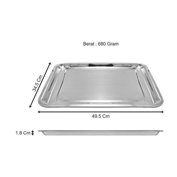 Good- IDEAL NTM5035 Nampan Stainless 50x35CM