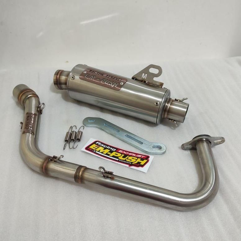 KNALPOT RACING EMPUSH EXHAUST HONDA BEAT SCOOPY VARIO 110 TYPE M5 INLET 38