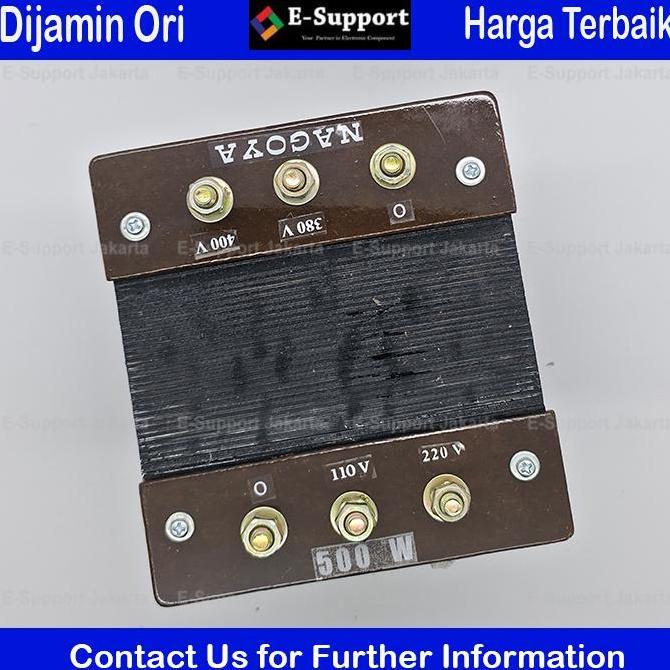 Promo Nagoya Travo Trafo 500W Step Up/Down 400V/380V to 220V/110V Auto Transformer 500 Watt Dengan I