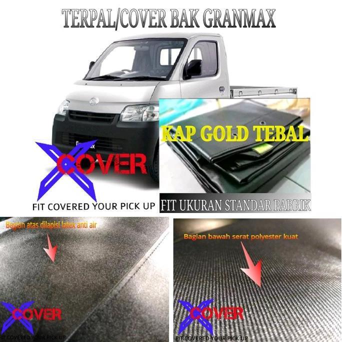 Terpal bak pick up grandmax bahan kap jip ori HEMAT