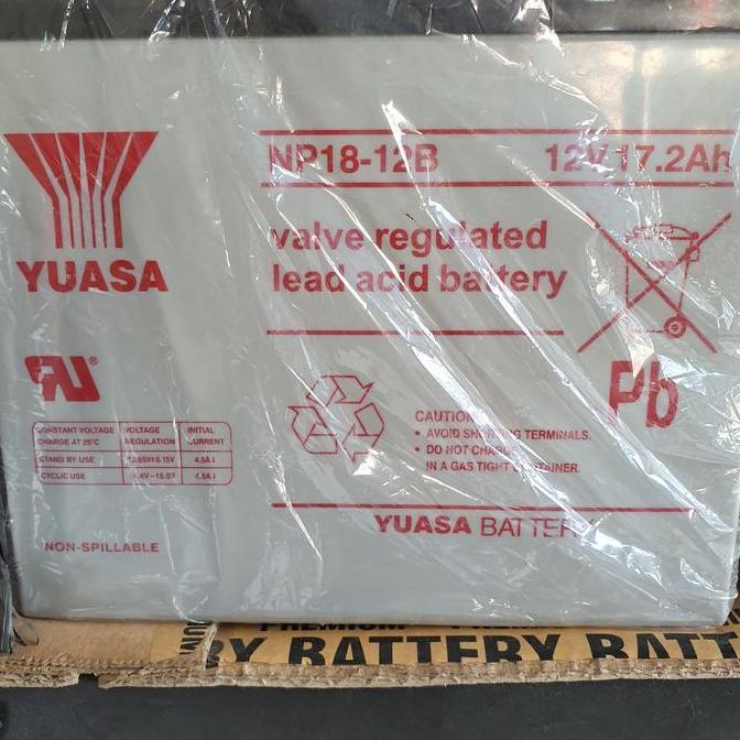 Diskon Jual Aki Genset Yuasa 12Volt 17Ampere