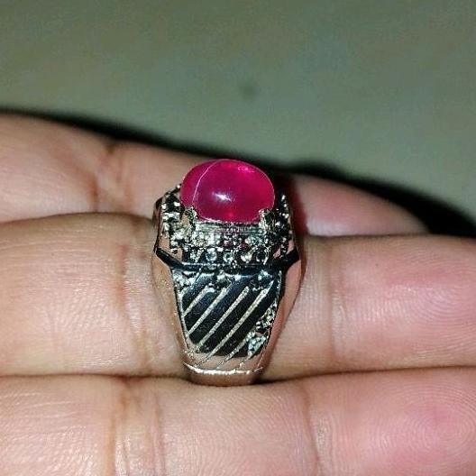 Cute- Batu Cincin Amerikan Star Ring Size 6 Bisa Cod