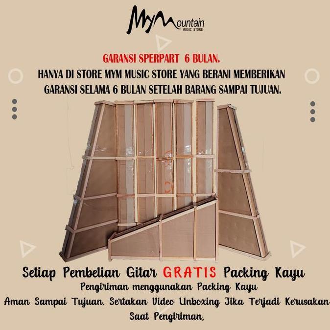 gitar elektrik super promo body kecil 6 senar