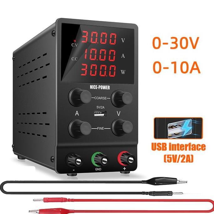 Promo Dc Power Supply Digital 10 Ampere 30 Volt Lcd Diskon