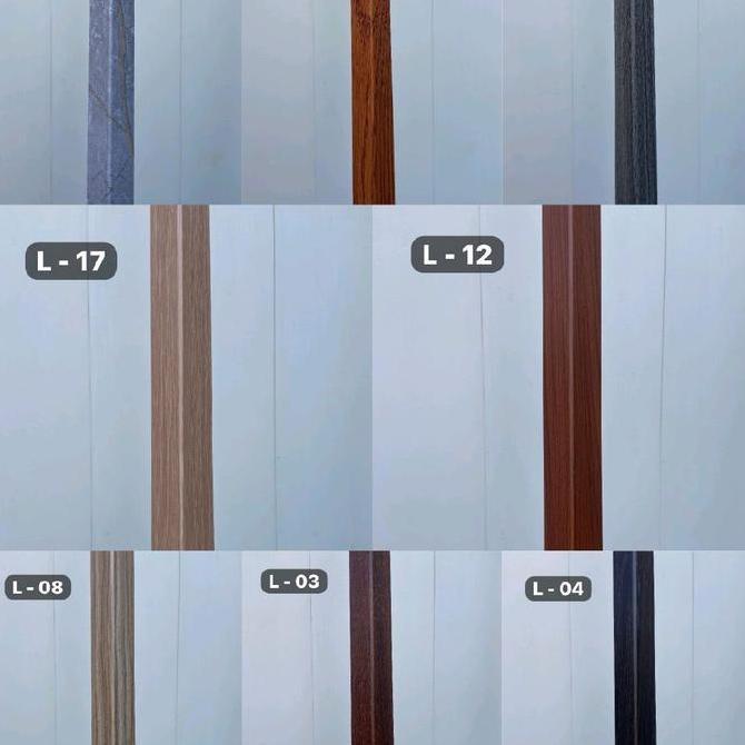 List WPC Siku Dinding Wall Panel