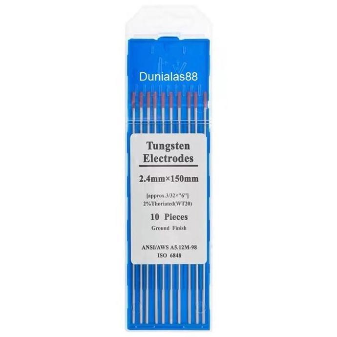 Tungsten Argon Tungsten Tig Kawat Las Tungsten Electrodes Utk Mesinlas
