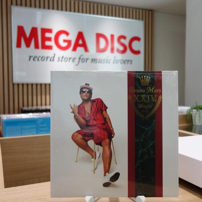 LP Bruno Mars - XXIVK Magic / 24K Magic Album Vinyl Piringan Hitam PH