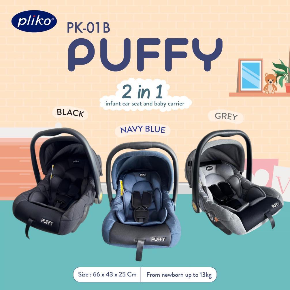 Car Seat Carrier Pliko 2 Go PK 02B 2Go carseat Puffy PK-01B dudukan mobil bayi Infant Anak Baby