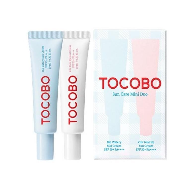 Ready TOCOBO Sun Care Mini Duo | Tocobo Bio Watery Sun Cream | Tocobo Vita Tone Up Sun Cream