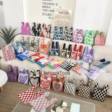 Good- Buffalow Bag Bangkok Knit Tote Bag Rajut Tas Buffalow