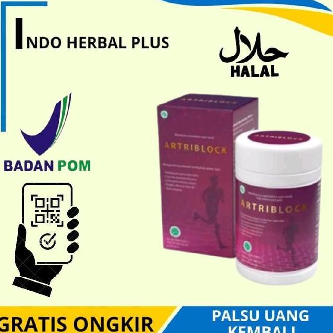Osso- Artriblock Asli Original Herbal Kesehatan Tulang & Nyeri Sendi Otot Terbaik
