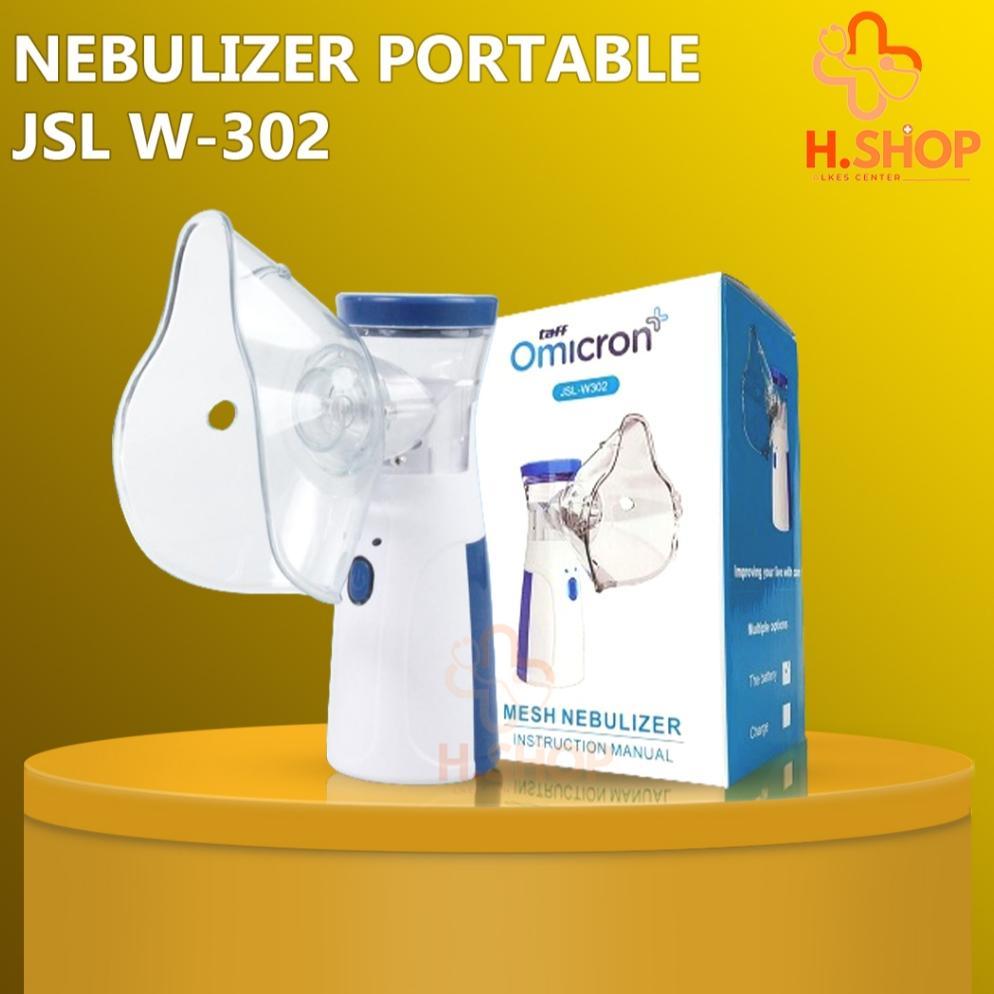 Nebulizer Portable Jsl-W302 Alat Nebulizer Anak / Alat Uap Bayi Batuk Pilek / Oksigen Pernafasan / V